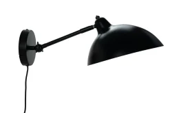 Dyberg Larsen Interiørlamper|Leselamper<Futura vegglampe - Svart/Hvit