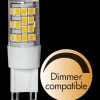 Star Trading Led-Pærer G9 Sokkel<G9 led dimbar 3,6W 2700K
