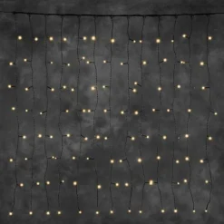 Konstsmide Juletrelys & Lysslynger|Lysslynger Jul<Gardinslynge 1m x 1m - LED - 31V system