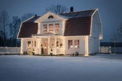 Konstsmide Juletrelys & Lysslynger|Lysslynger Jul<Gardinslynge 1m x 1m - LED - 31V system