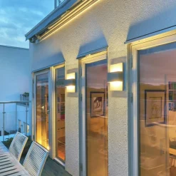 Norlys Utelamper Med Opp/Ned Lys<Geneva LED