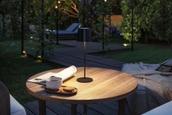 Paulmann Oppladbare Bordlamper<Gilo portabel bordlampe oppladbar 2,8W 2700 Kelvin IP44