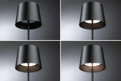 Paulmann Oppladbare Bordlamper<Gilo portabel bordlampe oppladbar 2,8W 2700 Kelvin IP44