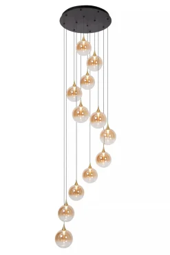 Lucide Kjøkkenbelysning Tak|Takpendler<Gisela takpendel 61 cm 12 x 3,5W 2700 Kelvin - Dimbar