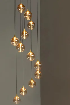 Lucide Kjøkkenbelysning Tak|Takpendler<Gisela takpendel 61 cm 12 x 3,5W 2700 Kelvin - Dimbar