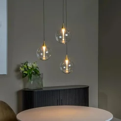 Lucide Kjøkkenbelysning Tak|Takpendler<Gisela takpendel 36 cm 3 x 4,3W 2700 Kelvin - Dimbar