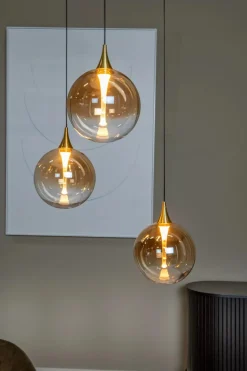 Lucide Kjøkkenbelysning Tak|Takpendler<Gisela takpendel 36 cm 3 x 4,3W 2700 Kelvin - Dimbar