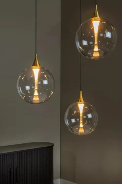 Lucide Kjøkkenbelysning Tak|Takpendler<Gisela takpendel 36 cm 3 x 4,3W 2700 Kelvin - Dimbar