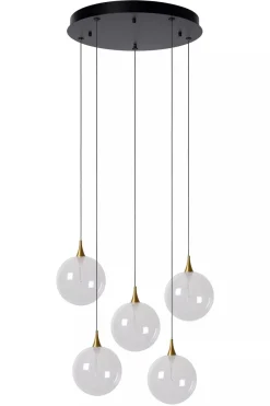 Lucide Kjøkkenbelysning Tak|Takpendler<Gisela takpendel 48 cm 5 x 3,8W 2700 Kelvin - Dimbar