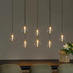 Lucide Kjøkkenbelysning Tak|Takpendler<Gisela takpendel 8 x 3,9W 2700 Kelvin - Dimbar