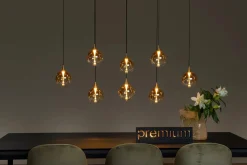 Lucide Kjøkkenbelysning Tak|Takpendler<Gisela takpendel 8 x 3,9W 2700 Kelvin - Dimbar