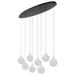 Lucide Kjøkkenbelysning Tak|Takpendler<Gisela takpendel 8 x 3,9W 2700 Kelvin - Dimbar