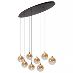 Lucide Kjøkkenbelysning Tak|Takpendler<Gisela takpendel 8 x 3,9W 2700 Kelvin - Dimbar