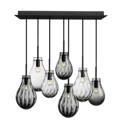 Hadeland Glassverk Kjøkkenbelysning Tak|Takpendler<Glitre Dråper 7 stk -