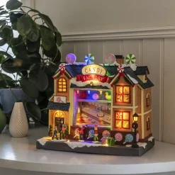 Konstsmide Juledekorasjon|Julebyer<Godterifabrikk 26,5 cm 16 LED