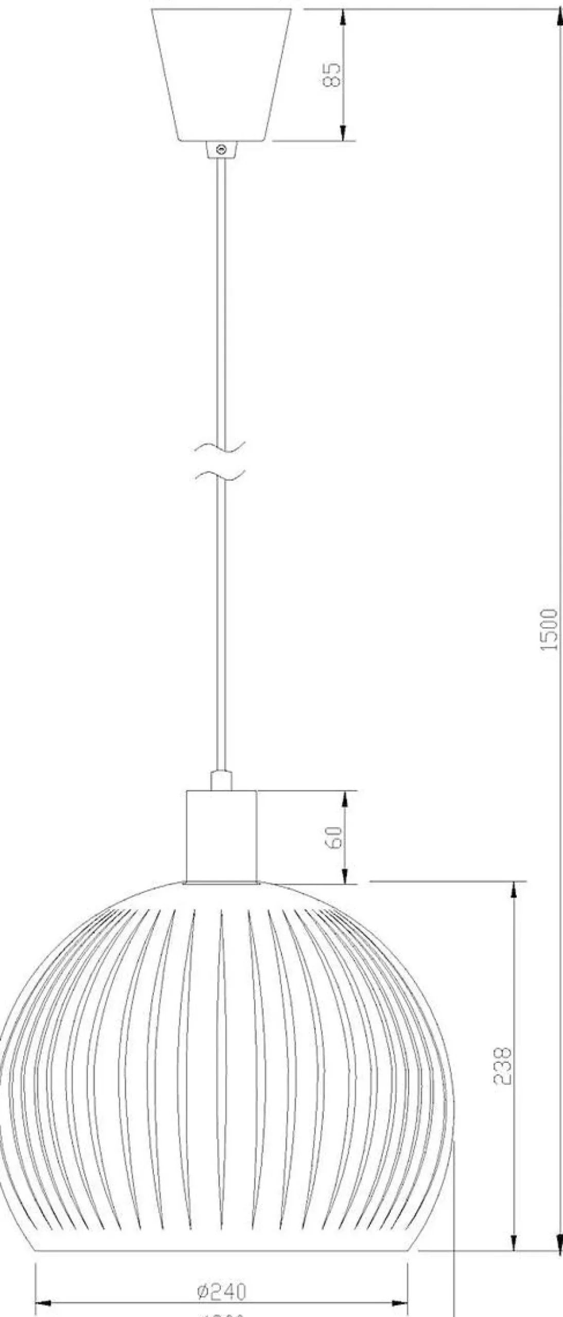 Aneta Lighting Kjøkkenbelysning Tak|Takpendler<Grafika takpendel 30 cm