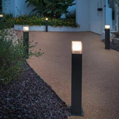 Slv Pullert<Grafit pullert 60 cm IP44