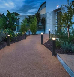 Slv Pullert<Grafit pullert 60 cm IP44