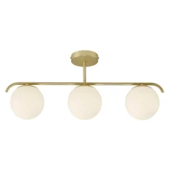 Nordlux Kjøkkenbelysning Tak|Taklamper / Takplafonder<Grant taklampe - Messing/Opal