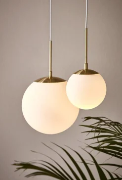 Nordlux Lightup-Pris|Kjøkkenbelysning Tak<Grant takpendel 25 - Messing/opal hvit