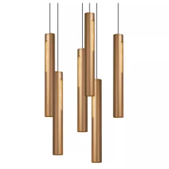 Lucide Kjøkkenbelysning Tak|Takpendler<Griffith takpendel 6 x 7,6W - Dimbar