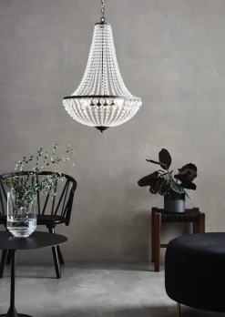 Marksløjd Kjøkkenbelysning Tak|Lysekroner<Gränsö lysekrone 3l - Svart/klar -