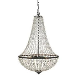 Marksløjd Kjøkkenbelysning Tak|Lysekroner<Gränsö lysekrone 3l - Svart/klar -