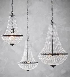 Marksløjd Kjøkkenbelysning Tak|Lysekroner<Gränsö lysekrone 1l - Svart/klar -