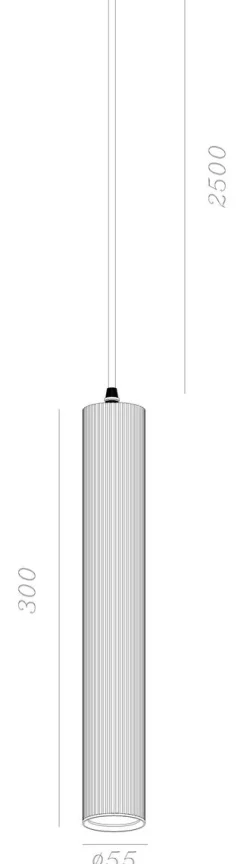 NorDesign Kjøkkenbelysning Tak|Vox Spotskinner<Grooves 300 takpendel GU10
