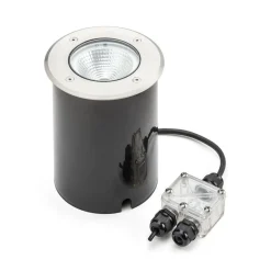 Konstsmide Uplights<Ground markspot rund utendørs IP65 10W Dimbar- Rustfritt