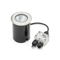 Konstsmide Uplights<Ground markspot rund utendørs IP65 5W Dimbar- Rustfritt