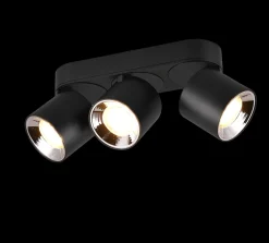 Trio Lighting Kjøkkenbelysning Tak|Spotter & Skinner<Guayana takspot 3-lys GU10 - Kan felles inn i tak