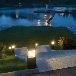 Norlys Lightup-Pris|Utelamper Til Kystområder<Halmstad pullert LED 1483