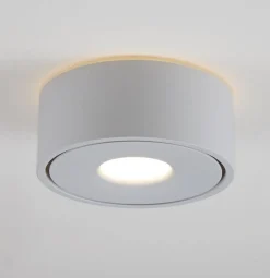NorDesign Kjøkkenbelysning Tak|Spotter & Skinner<Halo 105 utenpåliggende downlight 8,9W Dimbar -