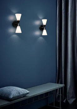 Herstal Vegglamper Med Opp/Ned Lys|Interiørlamper<Harlekin Duo vegglampe - Matt