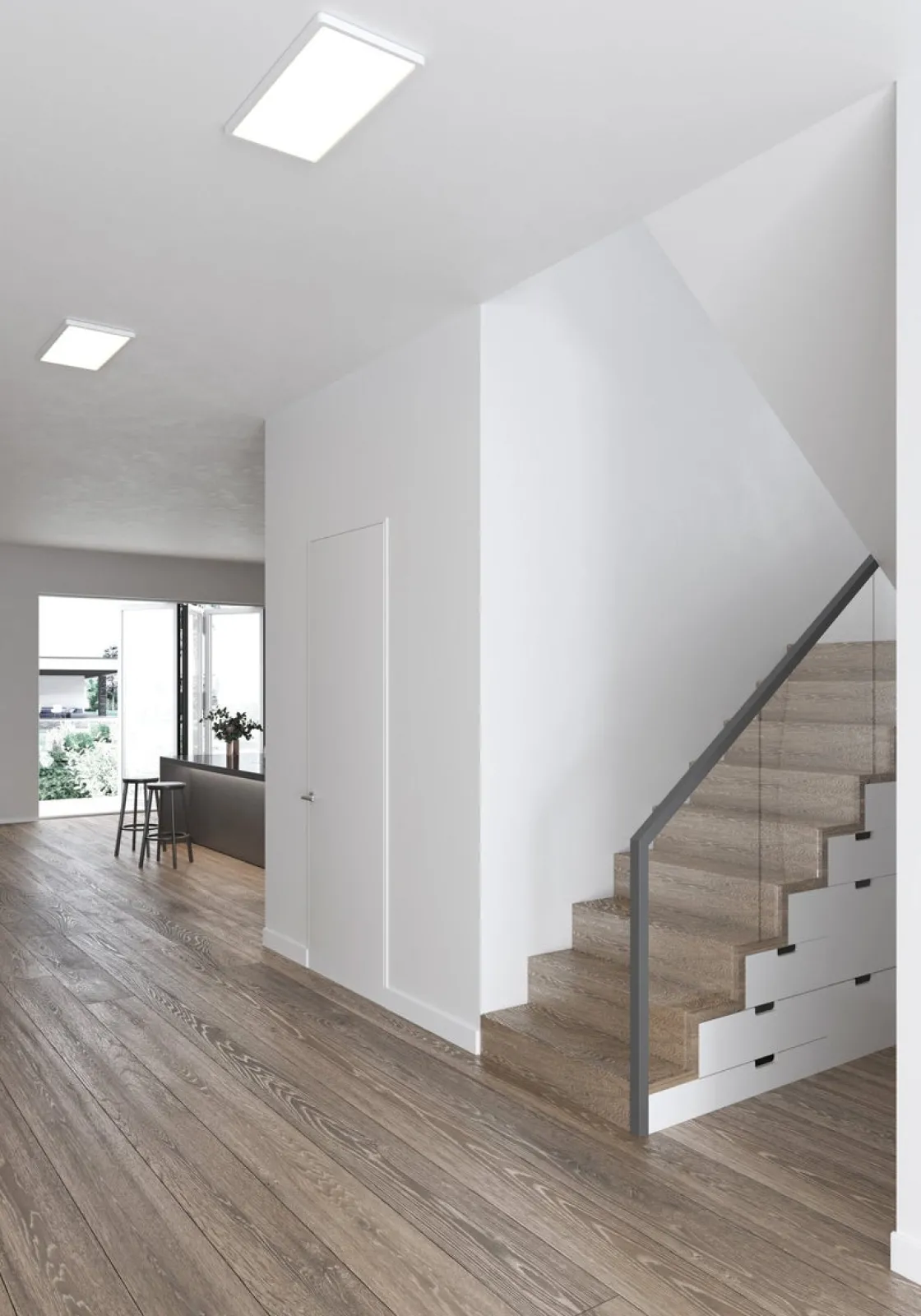 Nordlux Kjøkkenbelysning Tak|Baderomsbelysning Tak<Harlow smart RGB taklampe IP54 21W -