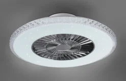 Reality Takvifter<Harstad tak vifte 3000-6500K 39,6W m/Fjernkontroll - farget