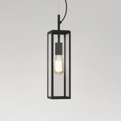 Astro Lighting Taklamper Ute|Utendørs Downlights<Harvard takpendel IP44 utendørs - Svart