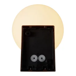 Nordlux Utelamper - Klassiske Vegglamper<Hayley vegglampe utendørs IP44 E27 - Metallisk brun/Opal