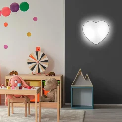 TK Lighting Barneromsbelysning<Heart vegglampe