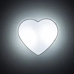 TK Lighting Barneromsbelysning<Heart vegglampe