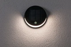 Paulmann Solcellebelysning|Utelamper Med Opp/Ned Lys<Helena vegglampe utendørs 3W 3000 Kelvin m/bevegelses sensor - Solcelle