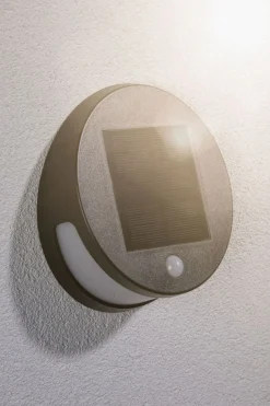 Paulmann Solcellebelysning|Utelamper Med Opp/Ned Lys<Helena vegglampe utendørs 3W 3000 Kelvin m/bevegelses sensor - Solcelle
