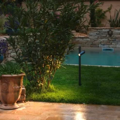 Slv Spot På Spyd<Helia slim enkel spot med jordspyd 6W 3000 Kelvin IP65