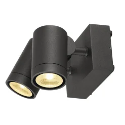 Slv Utelamper Med Opp/Ned Lys<Helia vegglampe utendørs 2x8W 3000 Kelvin IP55