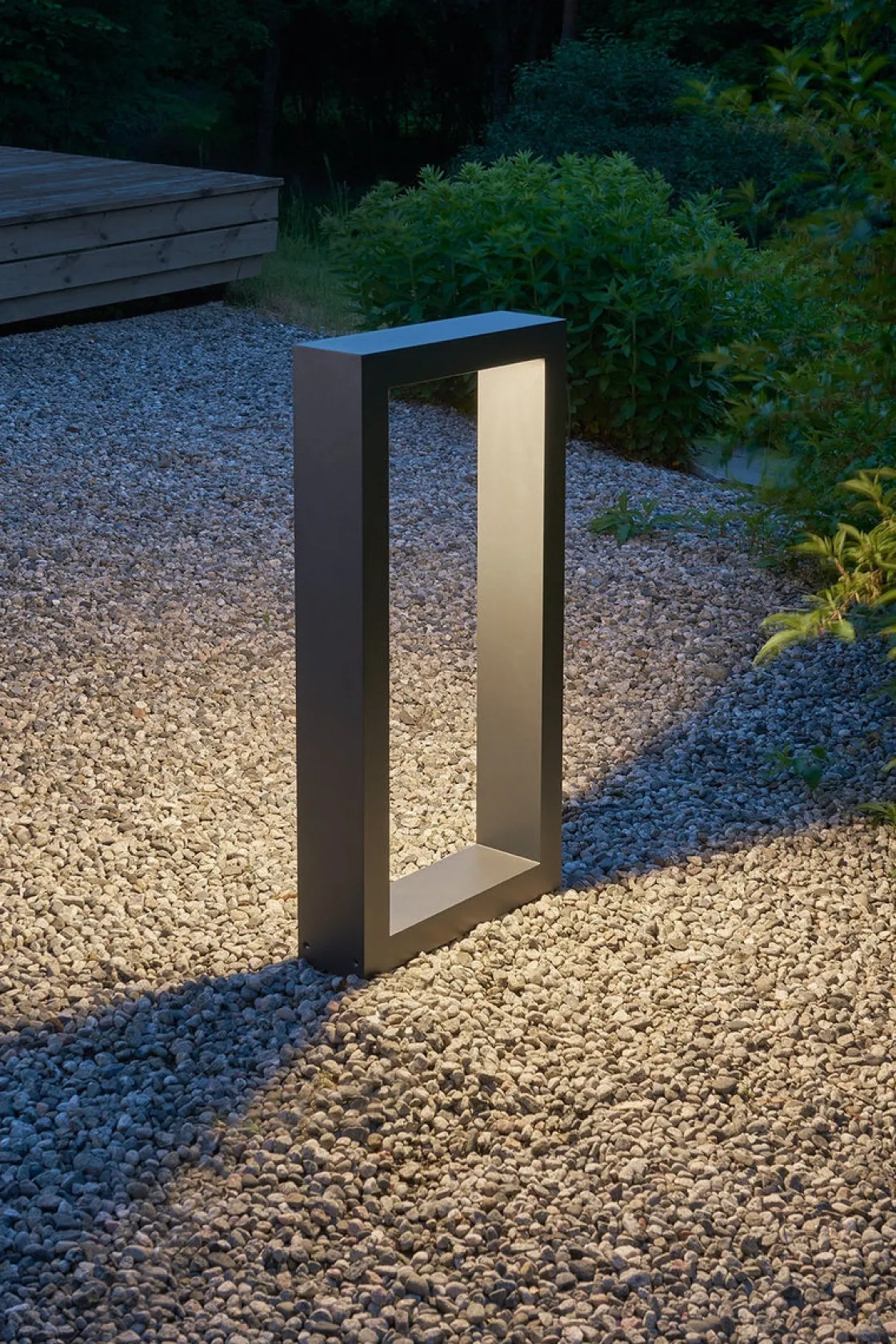 Norlys Lightup-Pris|Pullert<Hellvik 2410 pullert 85 cm 11,8W 3000K IP65 dimbar