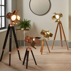 Pacific Lifestyle Interiørlamper Gulv<Hereford gulvlampe 139 cm - Svart/Kobberfarget