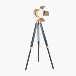 Pacific Lifestyle Interiørlamper Gulv<Hereford gulvlampe 139 cm - Svart/Kobberfarget