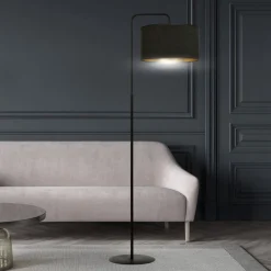 Emibig Interiørlamper Gulv<Hilde gulvlampe - Sort/Gullfarget