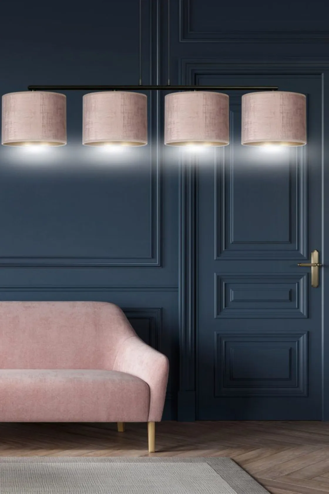 Emibig Kjøkkenbelysning Tak|Takpendler<Hilde takpendel 4 lys - /Gullfarget